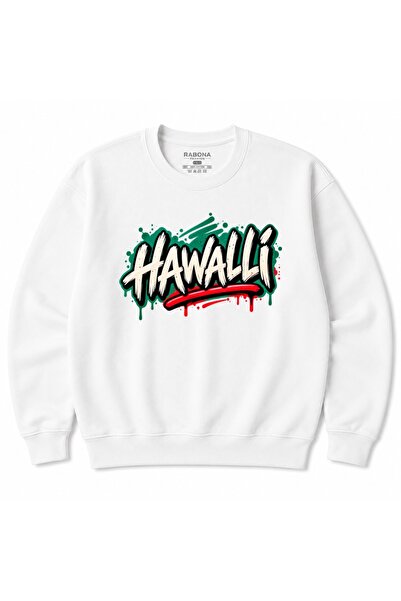 Rabona Fashion Hawalli Kuwait Men's Graphic Printed Sweatshirt – Green & Red ...