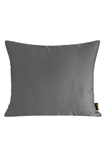 Eurofirany Fata de perna, 50x70cm, colorat, din satin de bumbac, gri