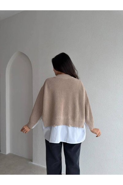 VIORA FASHION كارديجان بتصميم عصري مع سحاب