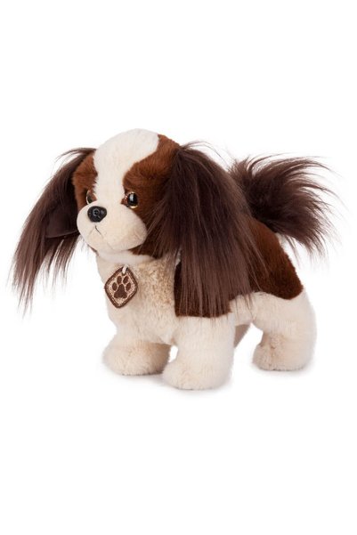 Amek Toys Cățeluș de pluș maro, 25 cm