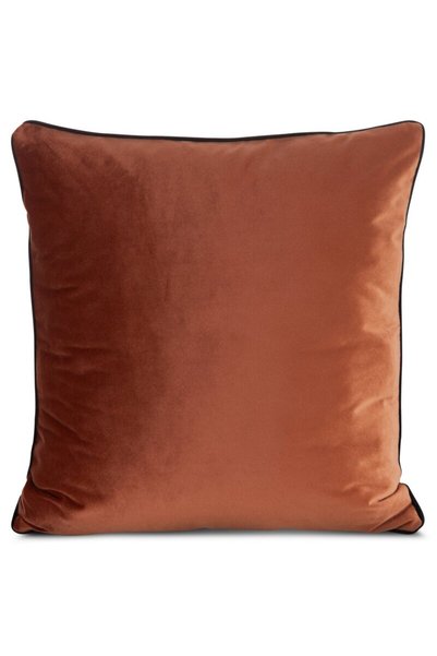 Eurofirany Fata de perna decorativa GAJA 45x45, catifea, cu paspoal