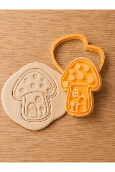 Craftelle Autumn Themed 5-Piece Special Design Cookie and Dough Mold Set