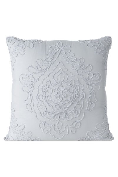 Eurofirany Fata de perna decorativa, Mira, gri deschis, 60x60cm, poliester