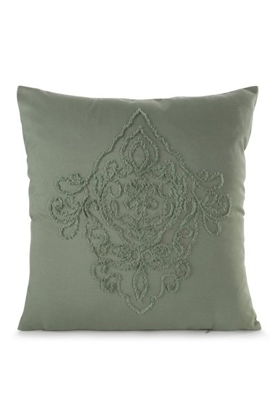 Eurofirany Fata de perna decorativa, Poliester, 45x45 cm, Verde