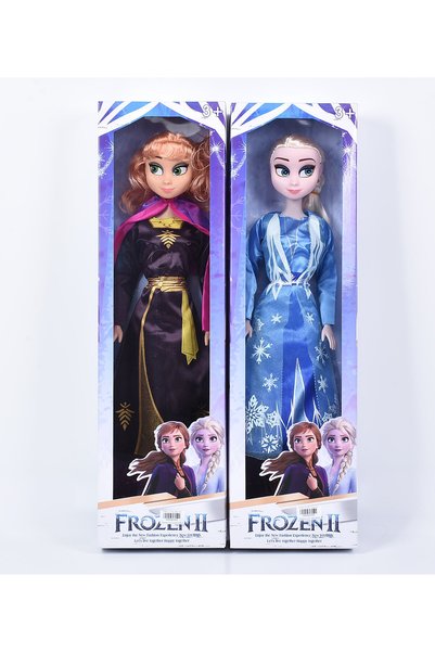 NO BRAND Păpușă prințesă mare pentru fete, 58 cm Elsa