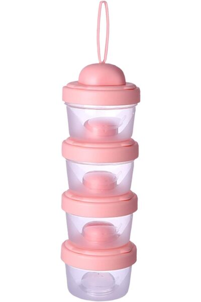 GENERAL YelaJoy 4-Layer Baby Formula Dispenser – Portable Travel Powder Conta...