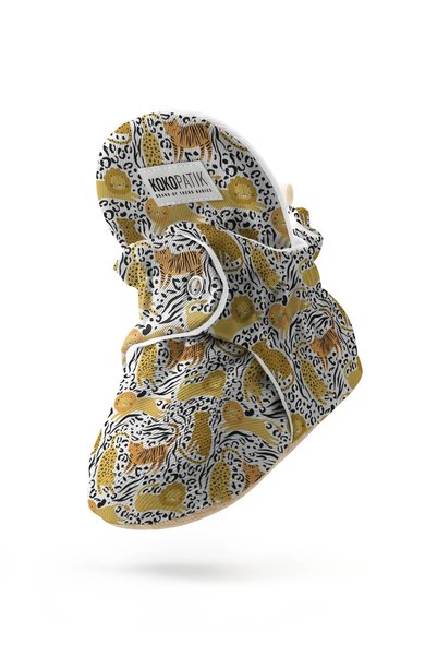 Kokopatik Aslan Desenli Bebek Panduf