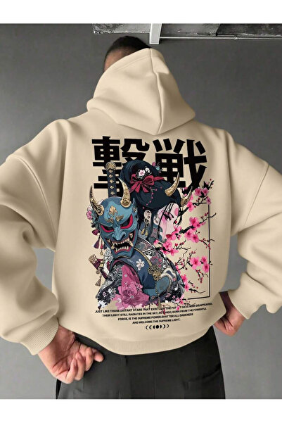 OVER HEAD Women's Japanese Anime Characters Crew Neck Sweatshirt
