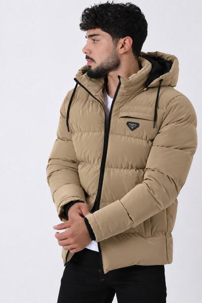 Stilkombin Pocket Zipper Emblem Nova Winter Inflatable Coat Pldp 2959-Nm_50451