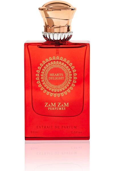 Zamzam Perfume عطر هارتس ديلايت 60 مل من زمزم - او دي بارفان للجنسين | عطر حم...