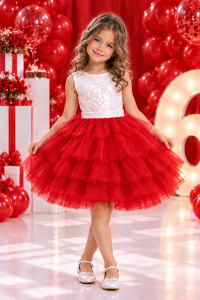 bebeance Red and White Girl Child Costume April 23 October 29 May 19 Costumes