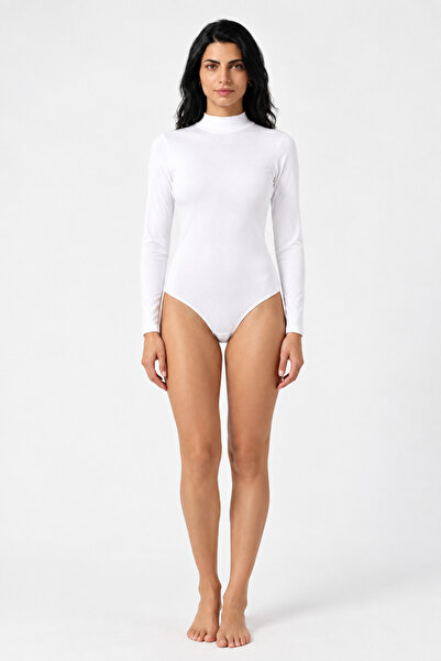 AV ANZAV 1574 Women's Long Sleeve Half Turtleneck Snap-Down (Hook-And-Loop) B...