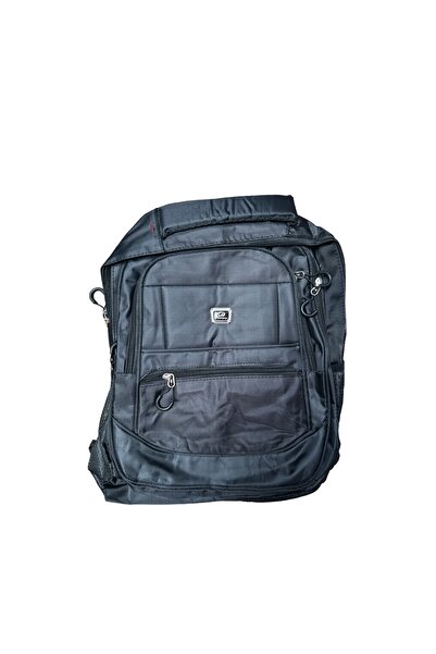 More School backpack for boys with 4 zippers and water holder Black, Wholesale