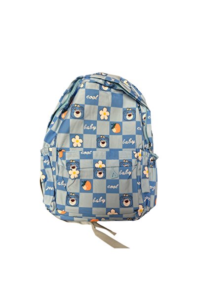 More Girls' school backpack with 2 zippers and water holder, Wholesale - Engr...