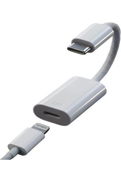 GENERAL محول FARLINK من Lightning إلى USB C للبيانات والصوت، متوافق مع أجهزة ...