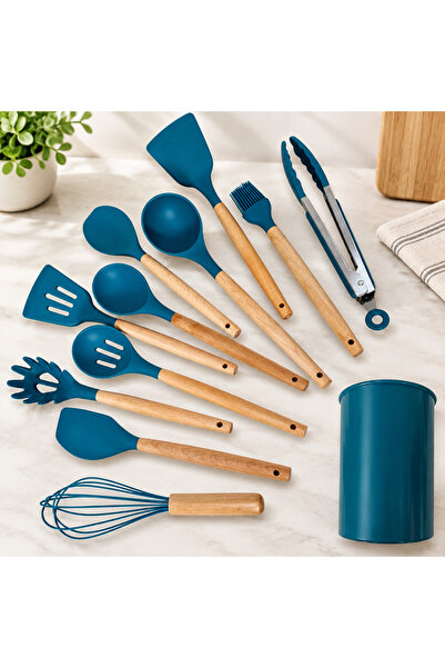 Hobibahçem 12 Piece Silicone Kitchen Set