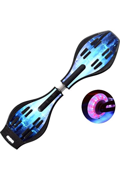 More Surf Skateboard cu roți luminoase 80cm