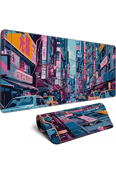 GENERAL Redragon Skull Mouse Pad Japanese Ukiyo-e XL Anime Big 31.5x11.8 in D...