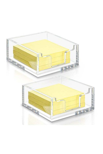 Generic Acrylic Sticky Note Holder, Clear Acrylic Sticky Note Holder Sticky N...