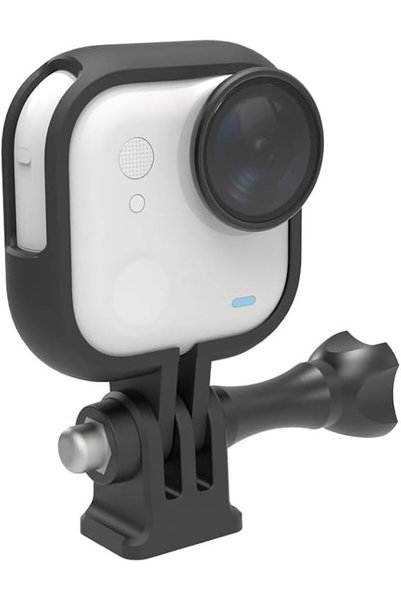 KASTWAVE إطار حماية متوافق مع Insta-360 Go Ultra، محول تثبيت مع برغي، غلاف خارجي