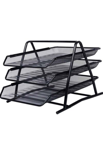 Generic ELTRAZONE Metal A4 Paper office Mesh Document Basket File Paper Tray ...