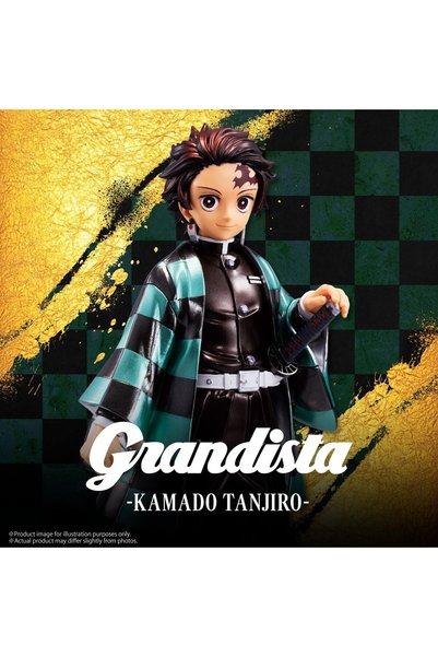BANDAI Banpresto Demon Slayer: Kimetsu no Yaiba Grandista-Tanjiro Kamado 25 c...