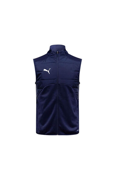 Puma TEAM WINTER GILET Vestă casual pentru bărbați 66052806 Bleumarin