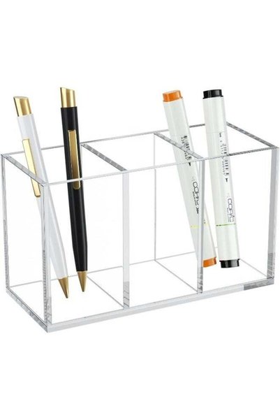Generic TPGP Acrylic Pen Holder, Desk Accessories Pencil Cup