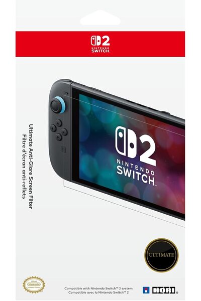 Hori - Ultimate Anti-Glare Screen Filter - Transparent/Nintendo Switch
