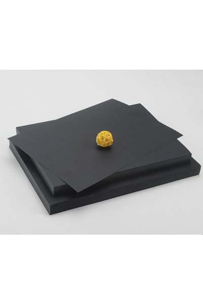 GENERAL Thick A4 Cardstock 50 Sheets – 250 GSM Smooth Black Card Stock for In...