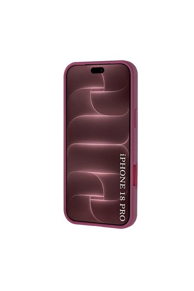 Techsuit Husa pentru iPhone 18 Pro Max / iPhone 17 Pro Max - MagSafe Pro - Dark Cherry