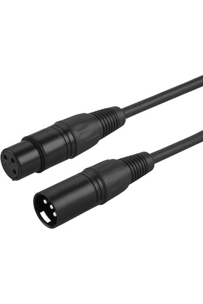 Sausiry كابل XLR بطول 3 أمتار، ذكر ثلاثي الأطراف إلى أنثى، مزدوج التدريع، متو...