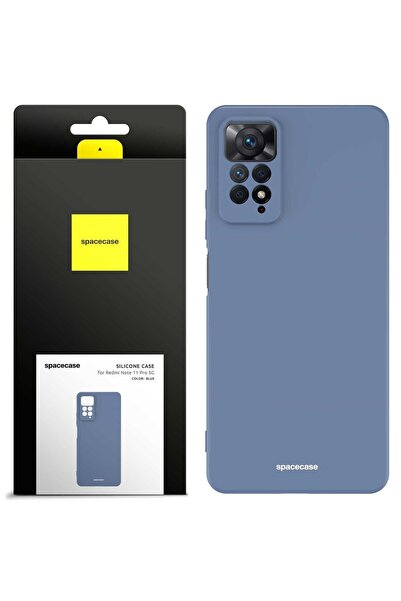 spacecase Husă de silicon Redmi Note 11 Pro 5G albastră