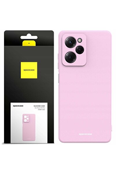 spacecase Husă de silicon Poco X5 Pro 5G lila