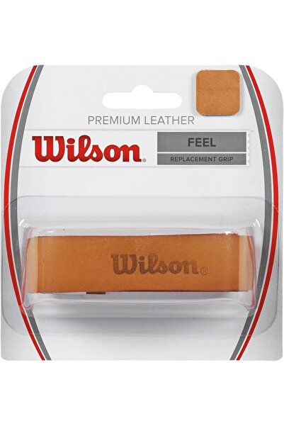 Wilson مقبض جلدي، برتقالي/بني