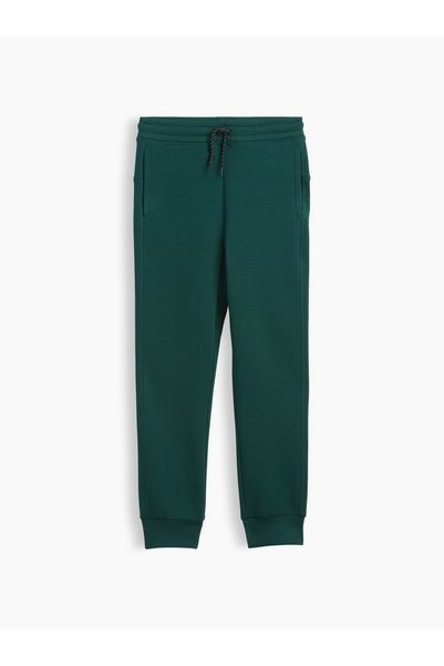 GAP Erkek Çocuk Koyu Yeşil GapFit Tech Jogger Eşofman Altı