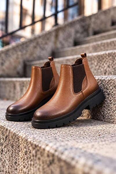 BIG KING Bounders Genuine Leather Thick Sole Chelsea Boots