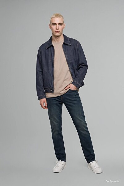 DeFacto Sergio Regular Fit Jeans mit normaler Taille und Röhrenbein I3182AX26WN