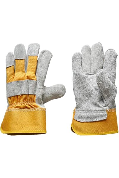 GENERAL Leather Work Gloves, Heavy Duty Industrial Safety Gloves, Driving and...
