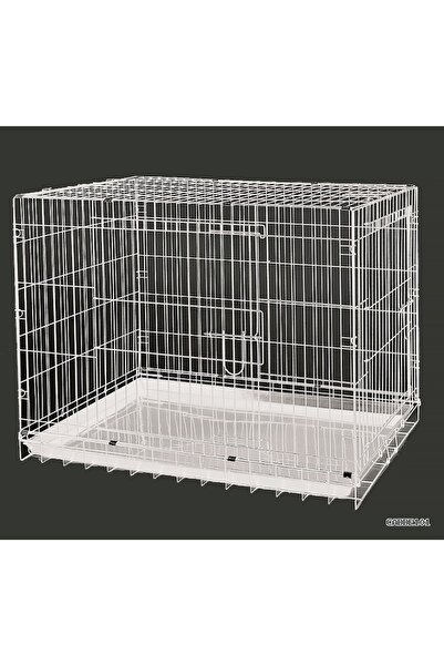 Dayang CADDE101 Köpek Kafesi (20330) Beyaz 108x69x77.5