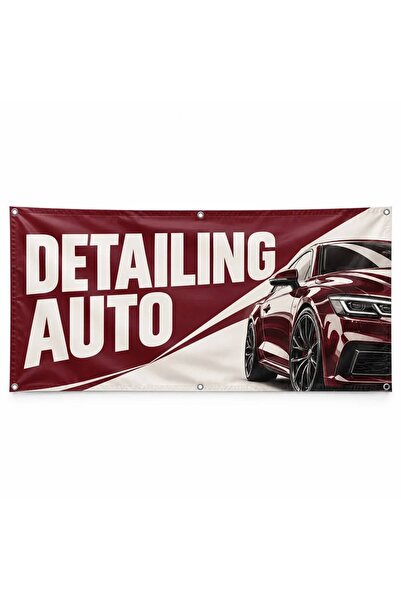 ShopPrint Banner detailing auto – model dinamic, 200x100 cm, frontlit cu tiv ...