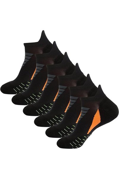 Dress Cici Extra Low-Cut Marathon Running Socks 3-PAIRS