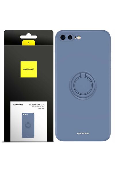 spacecase Inel de silicon iPhone 7/8 Plus albastru