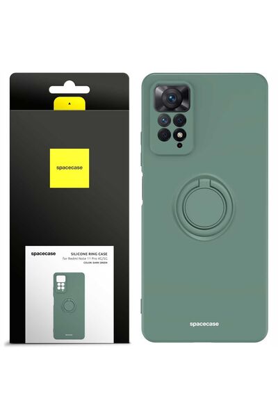 spacecase Inel de silicon verde pentru Redmi Note 11 Pro 4G/5G