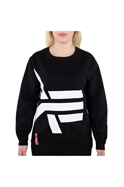 Alpha Industries Γυναικείο Φούτερ με Πλαϊνό Λογότυπο, Βουρτσισμένο Φλις, 80% ...