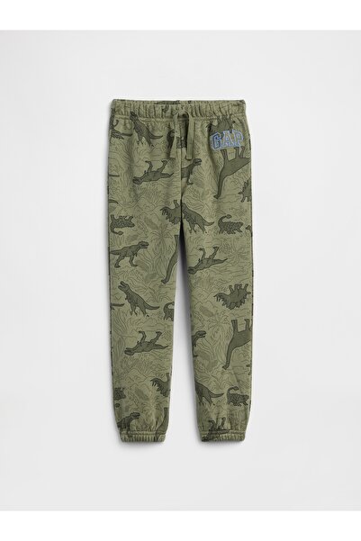 GAP Erkek Bebek Haki Relaxed Pull-On Logo Eşofman Altı