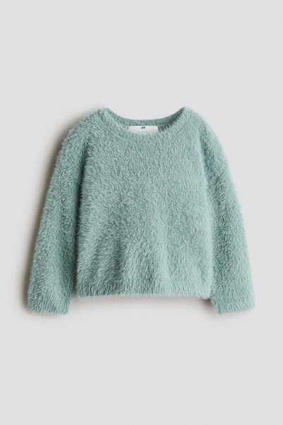 H&M Fluffy-knit jumper