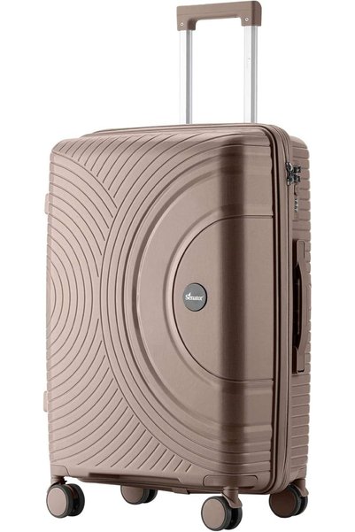 senatore Senator Unisex Hard Case Luggage Lightweight PP Fashion Trolley Lugg...