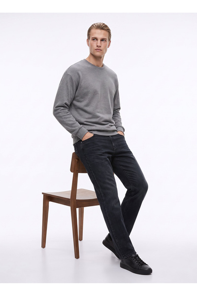 Lee Cooper Denim Pantol, 31-32, Antrasit