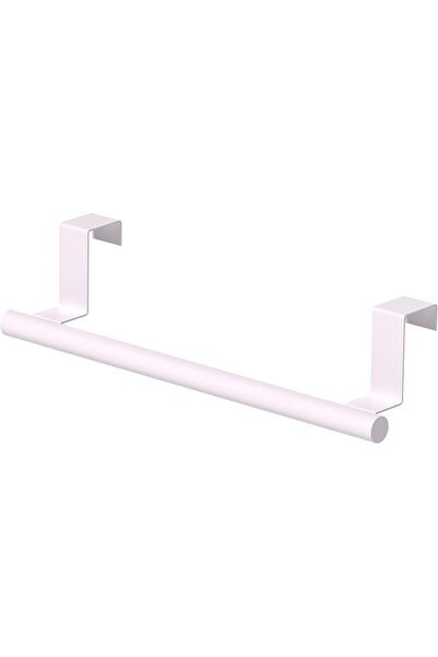 GENERAL Matte Black Stainless Steel Cabinet Door Towel Holder, Single Over Ca...